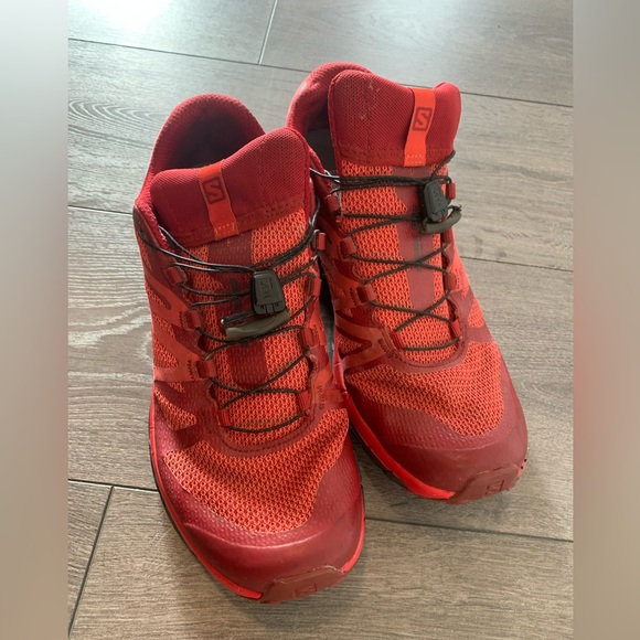 SalomonVibe gotex shoes running very good condition like 90%, Red size: 8.5~26,5 - Picture 12 of 12